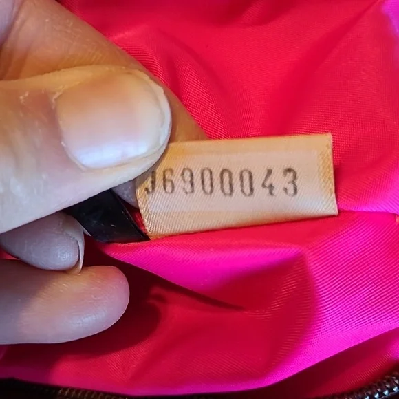 Dooney & Bourke-Green and Pink Vintage Purse Pre-loved. - Picture 15 of 16